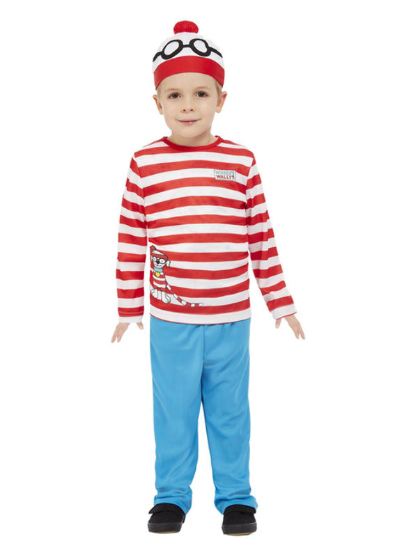 Where's Wally Costume, Red & White - 2