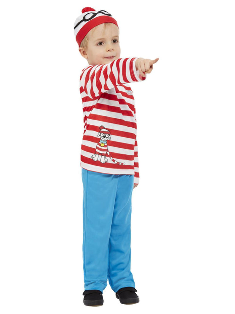 Where's Wally Costume, Red & White - 5
