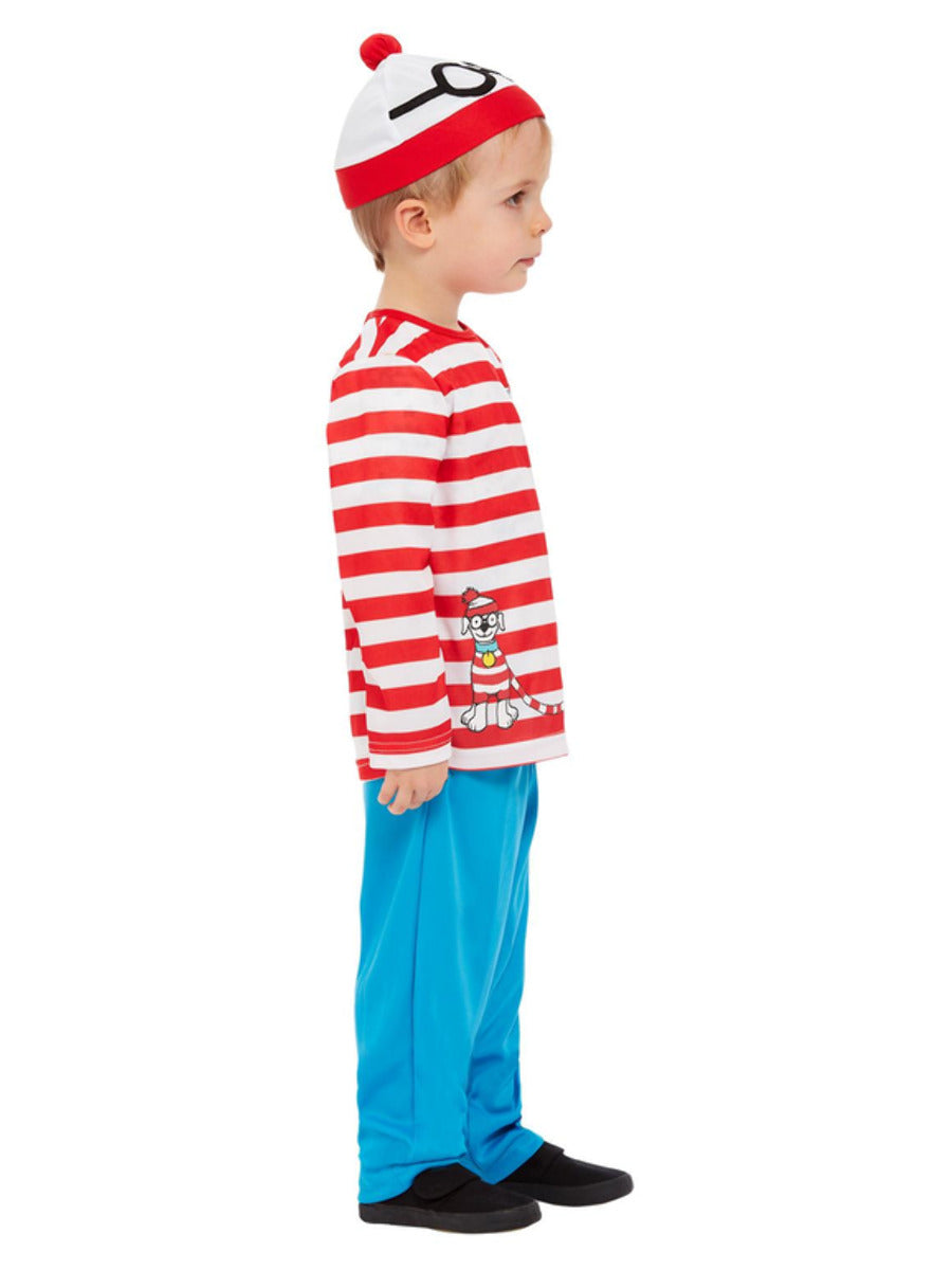 Where's Wally Costume, Red & White - 4