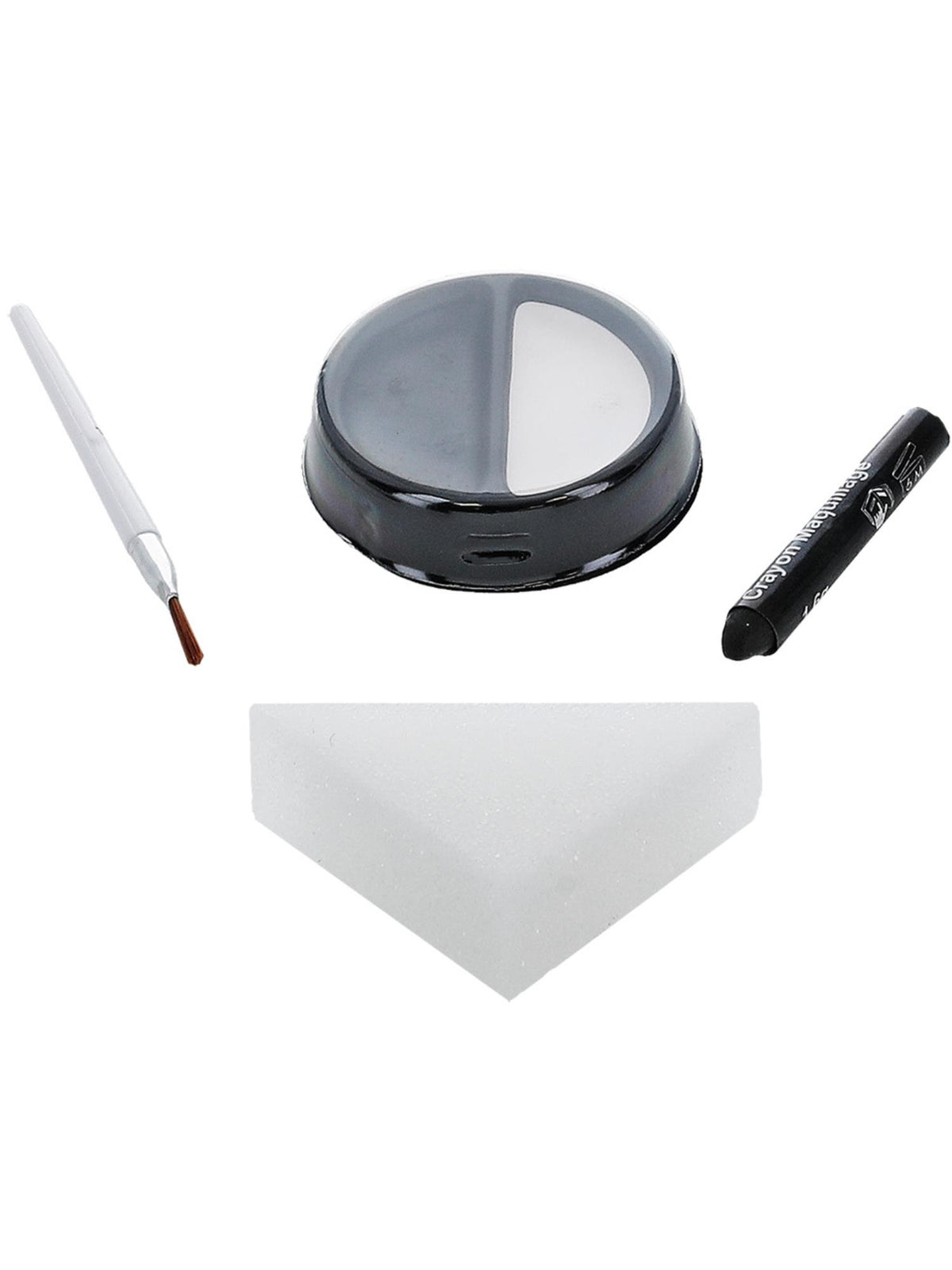 Smiffys Make-Up FX, Kids Skeleton Kit, Aqua, Black 3