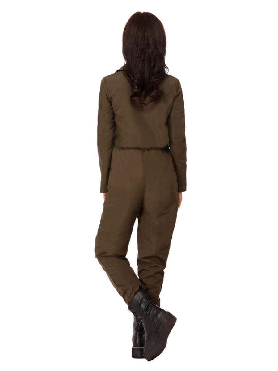 Top Gun Ladies Costume, Khaki - 3