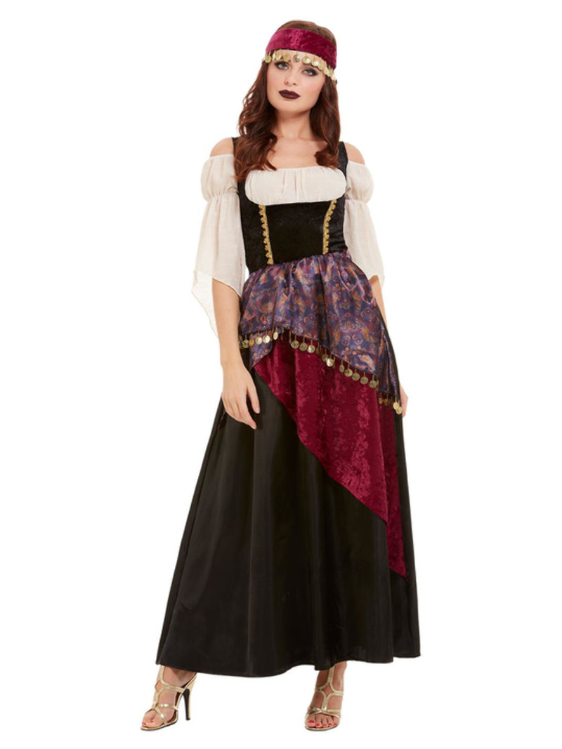 Deluxe Fortune Teller Costume, Black - 5