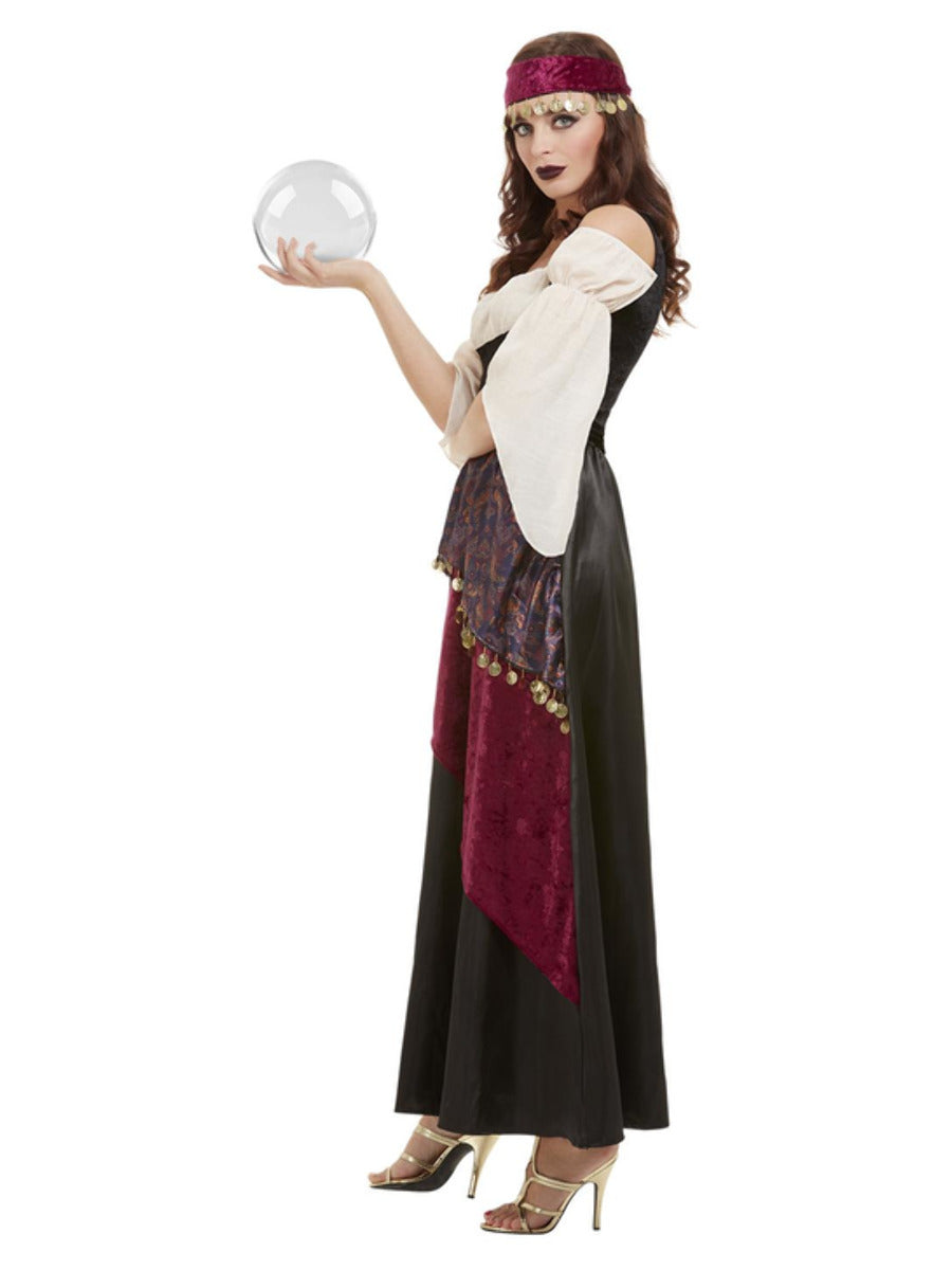 Deluxe Fortune Teller Costume, Black - 4