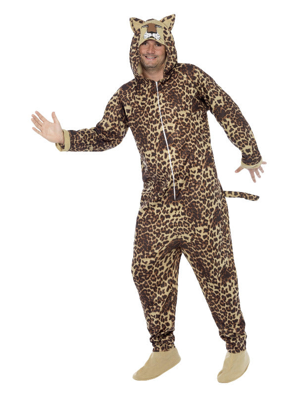 Leopard Costume, Brown - 2