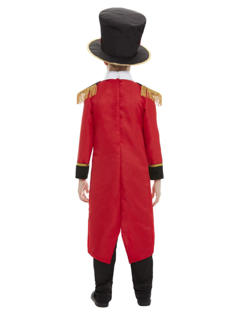 Deluxe Ringmaster Costume, Red - 3