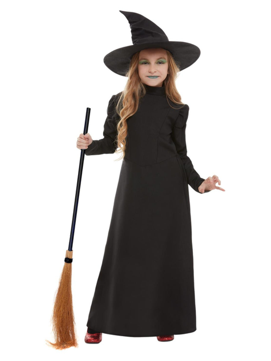 Wicked Witch Girl Costume, Black - 5