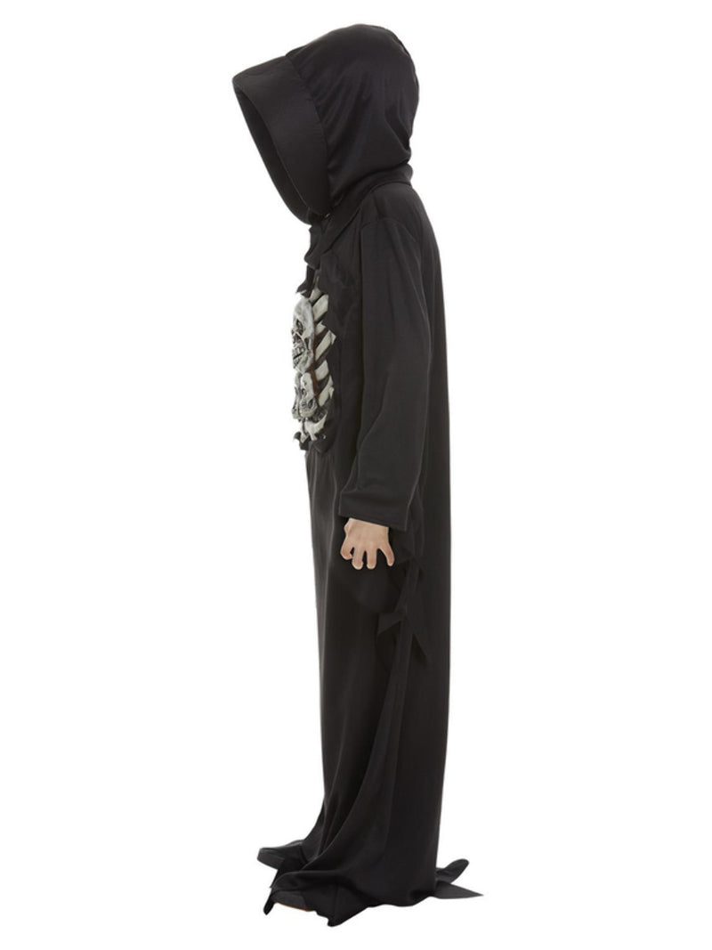 Skeleton Reaper Costume, Black - 4
