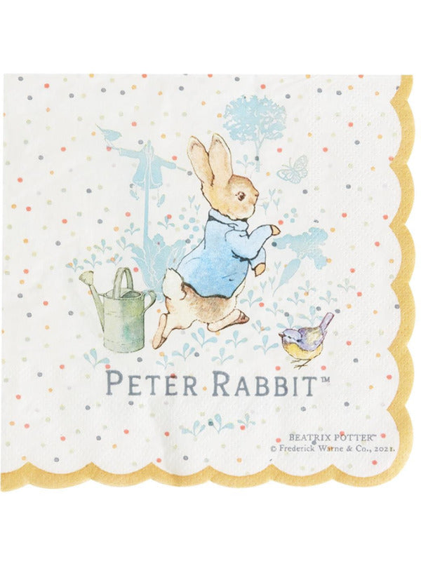 Peter Rabbit Classic Tableware Party Napkins x16 - 2