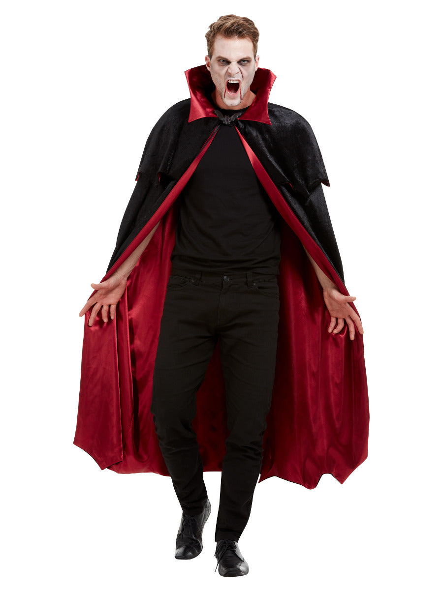 Deluxe Vampire Cape, Black - 1
