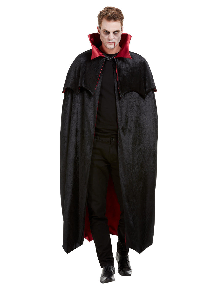Deluxe Vampire Cape, Black - 6