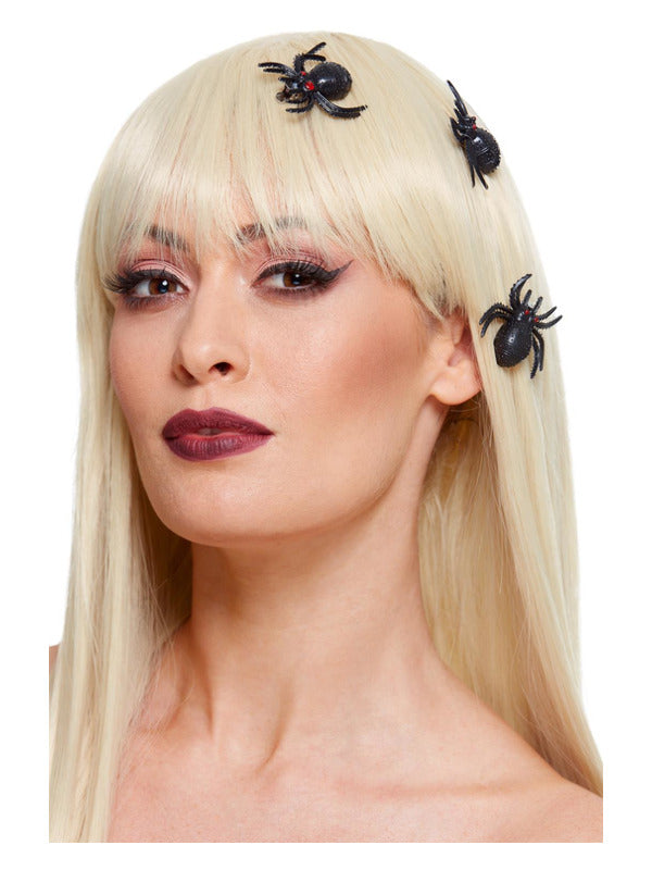 Spider Hair Clips, Black - 2
