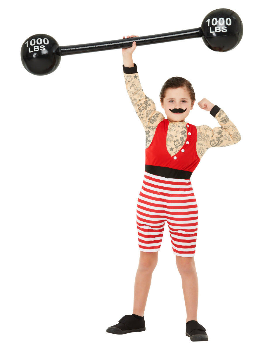 Deluxe Strong Boy Costume, Multi-Coloured - 1