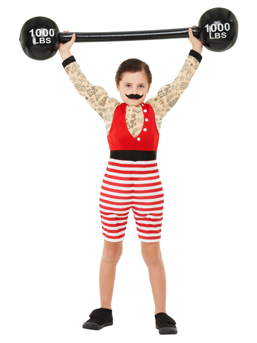 Deluxe Strong Boy Costume, Multi-Coloured - 3