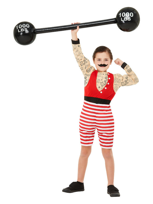 Deluxe Strong Boy Costume, Multi-Coloured - 2