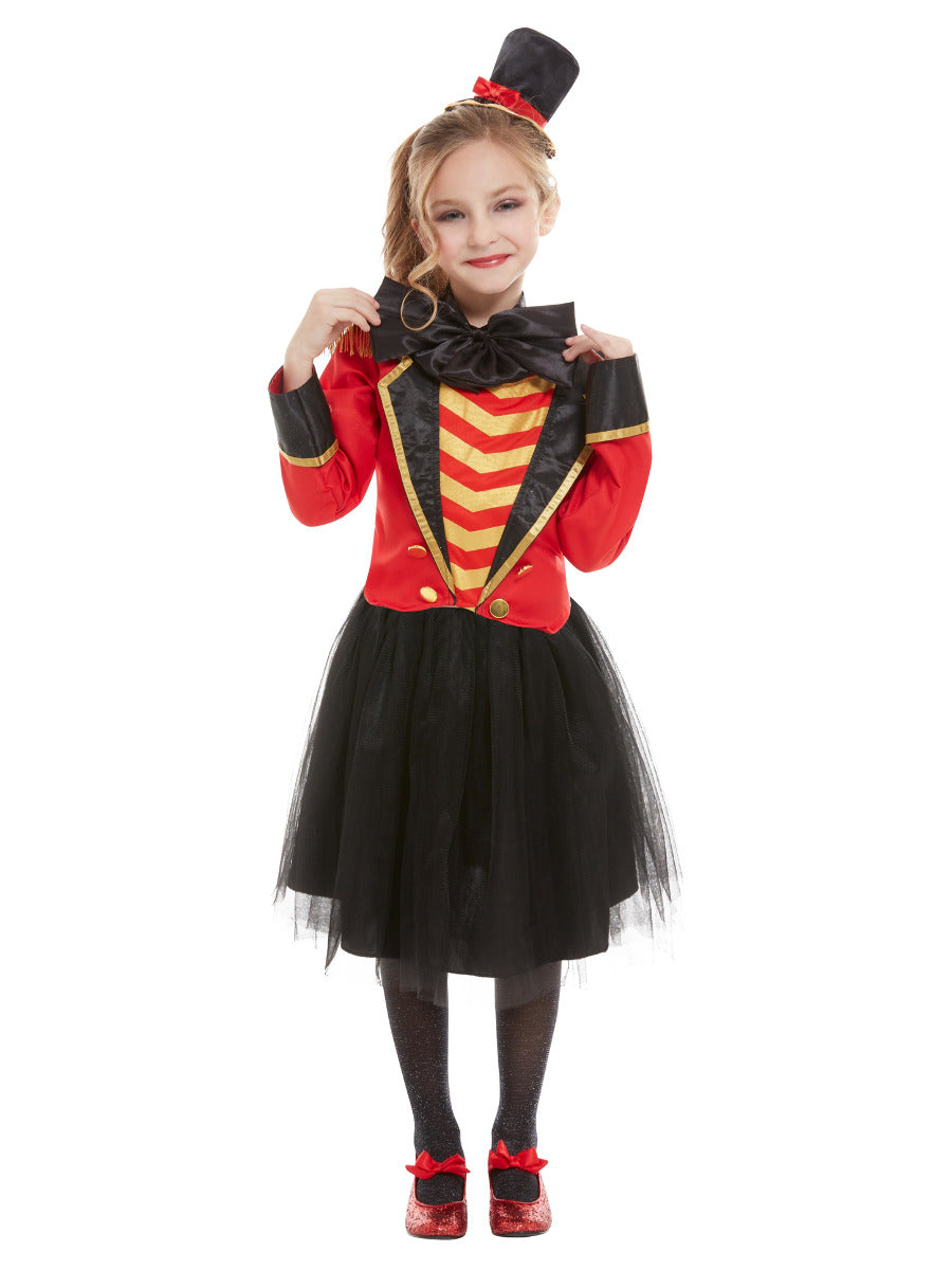 Deluxe Ringmaster Costume, Red - 1