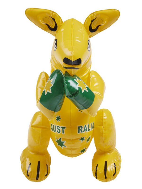Inflatable Kangaroo, Yellow - 2