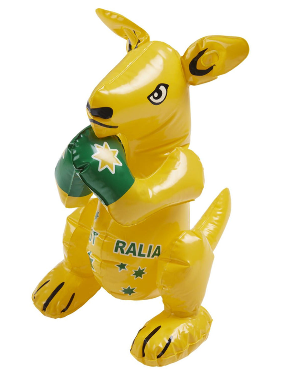 Inflatable Kangaroo, Yellow - 3