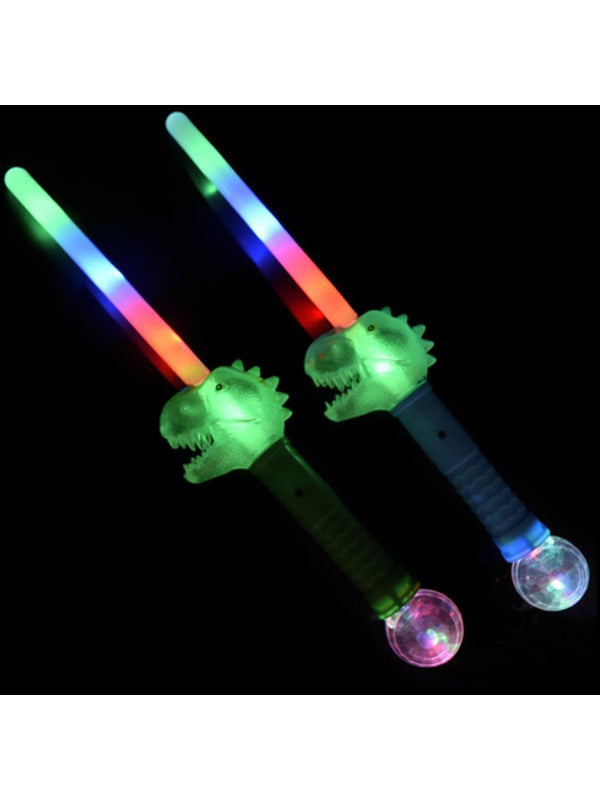 LED Light Up Dinosaur Wand - 2
