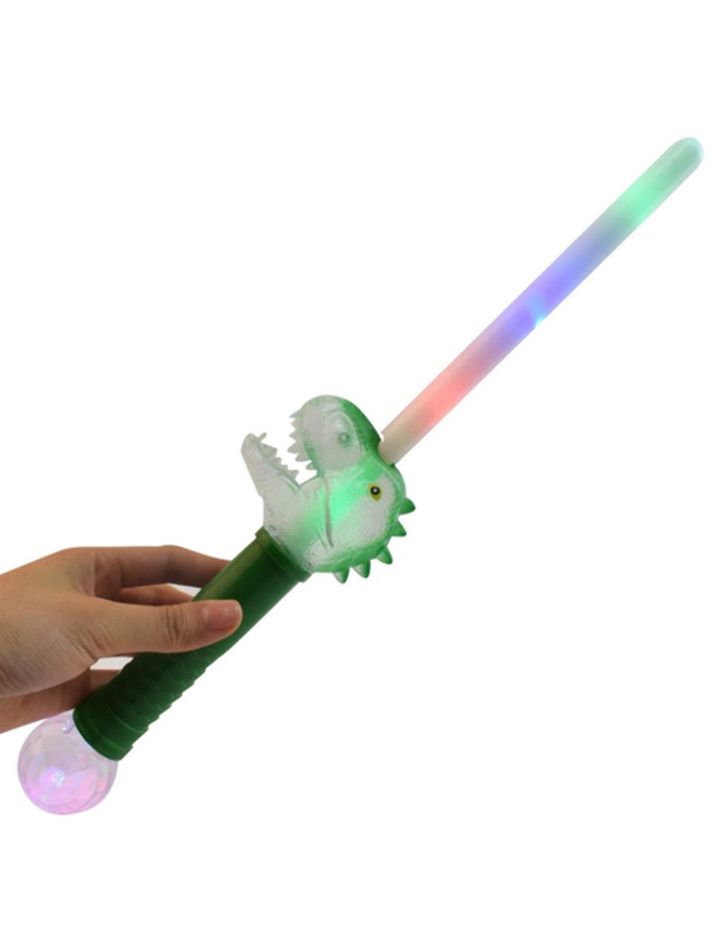 LED Light Up Dinosaur Wand - 3