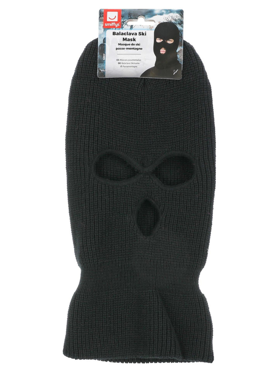 Balaclava Ski Mask, Black - 3