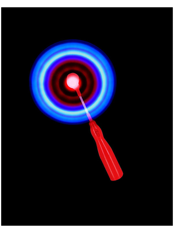 13" LED Light Up Windmill Wand, Red - 2