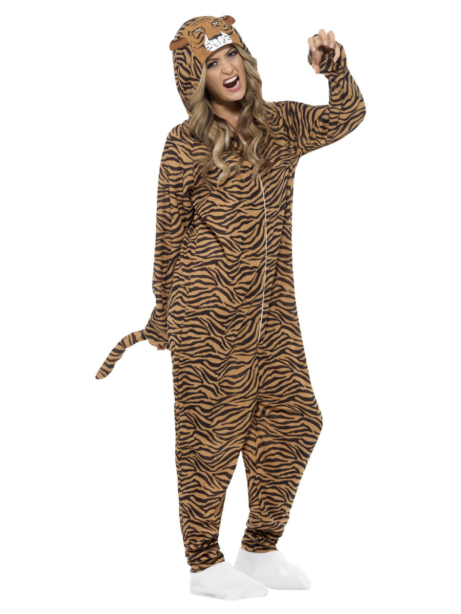 Tiger Costume, Brown - 1