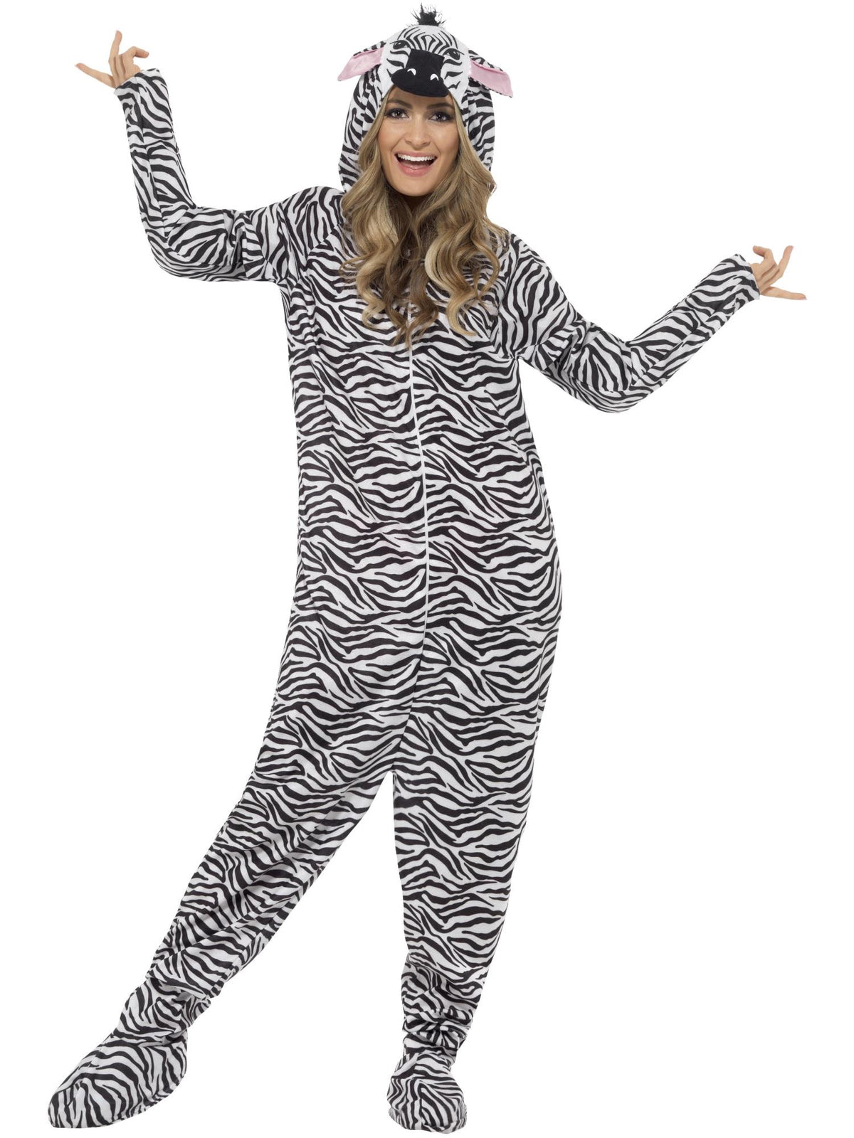 Zebra Costume, Black & White 1