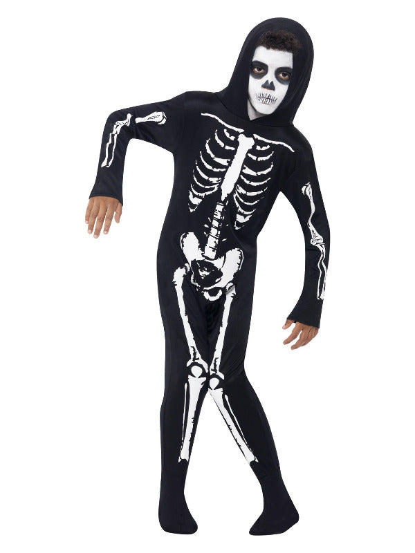 Skeleton Costume, Black - 2