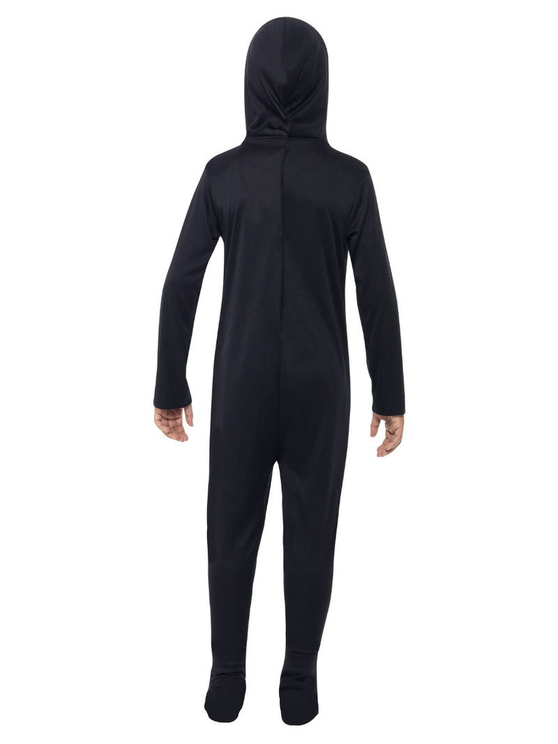 Skeleton Costume, Black - 3
