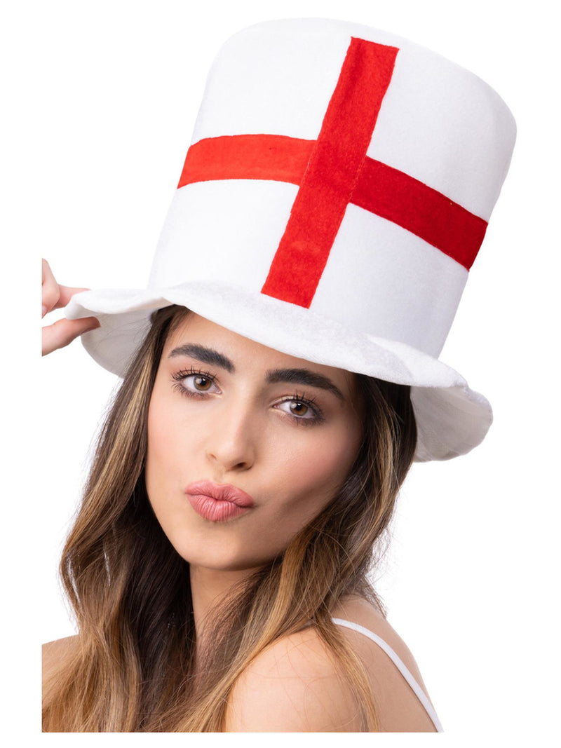 Deluxe England Flag Top Hat - 4