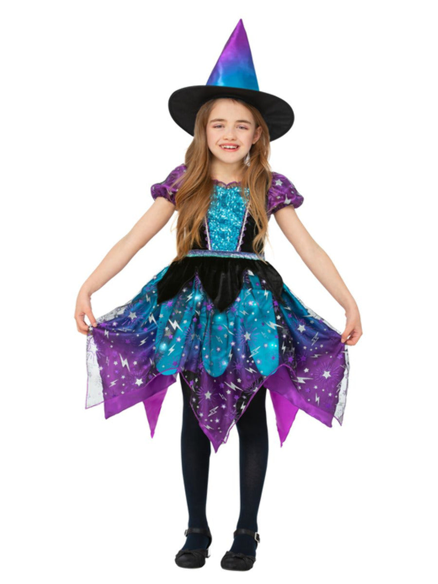 Deluxe Moon & Stars Witch Costume - 1