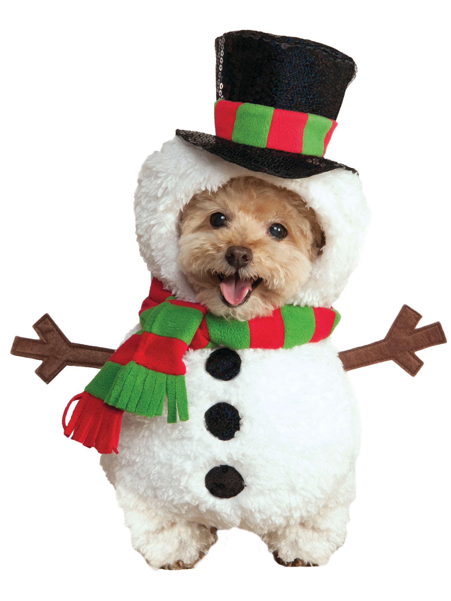 Walking Snowman Pet Costume