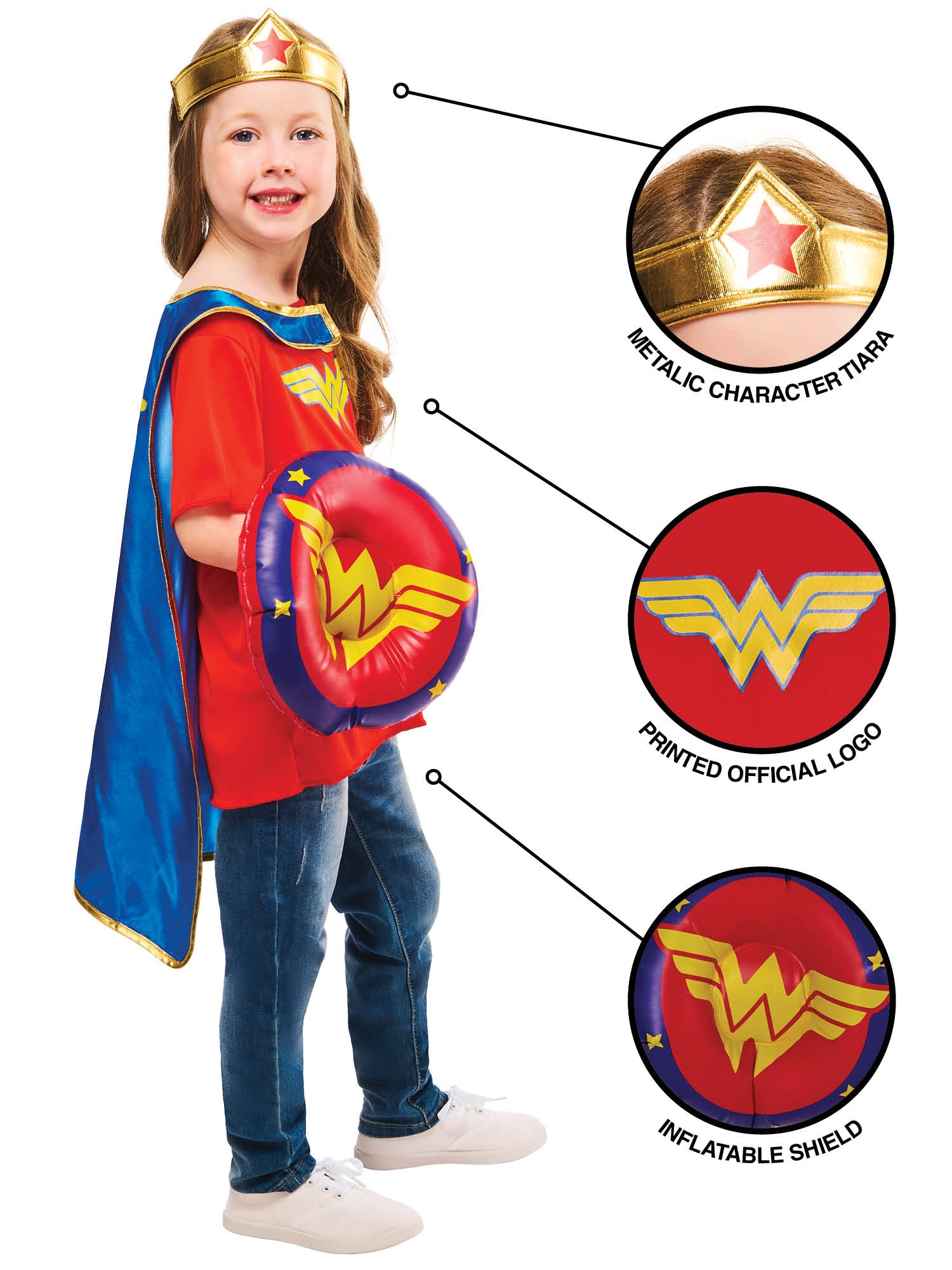 Wonder Woman Dress Up Gift Set