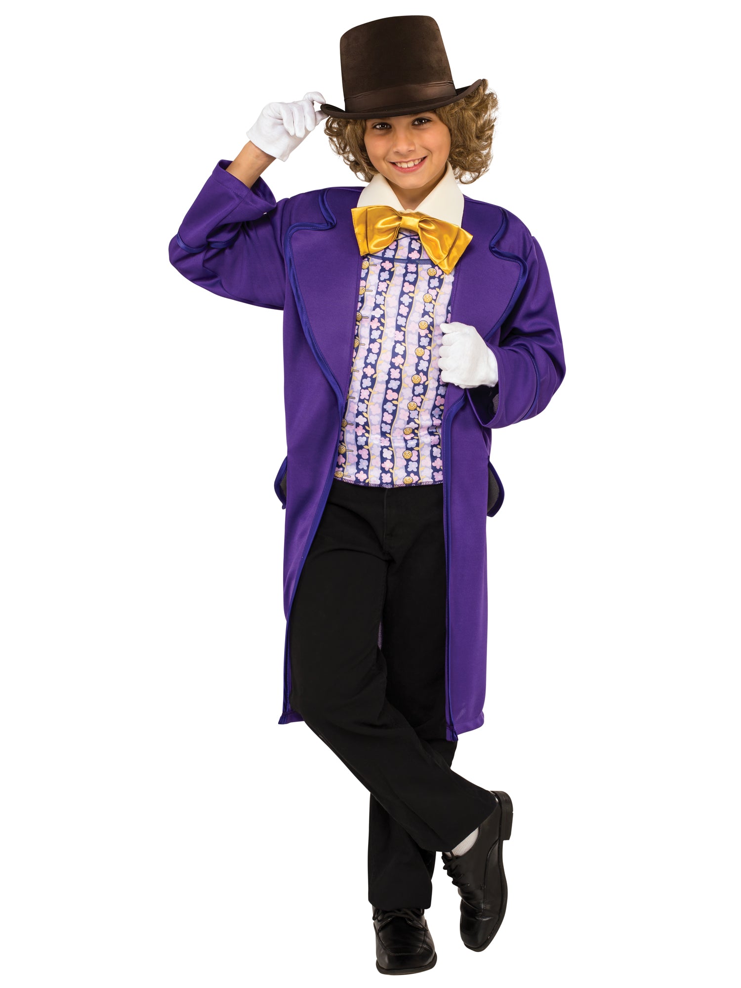 Willy Wonka Deluxe Costume - Childrens