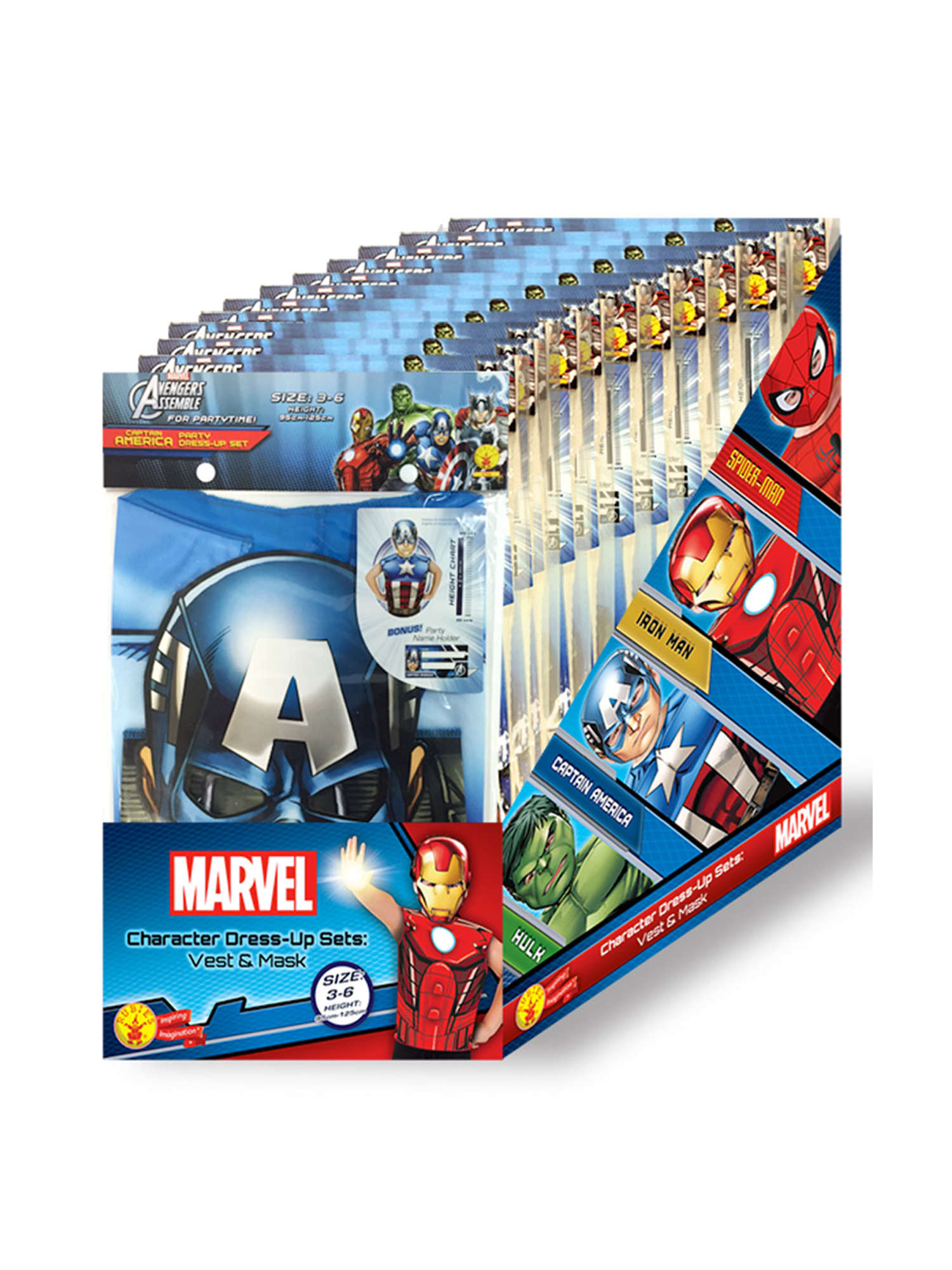 MARVEL PARTY PACK 36 PC'S