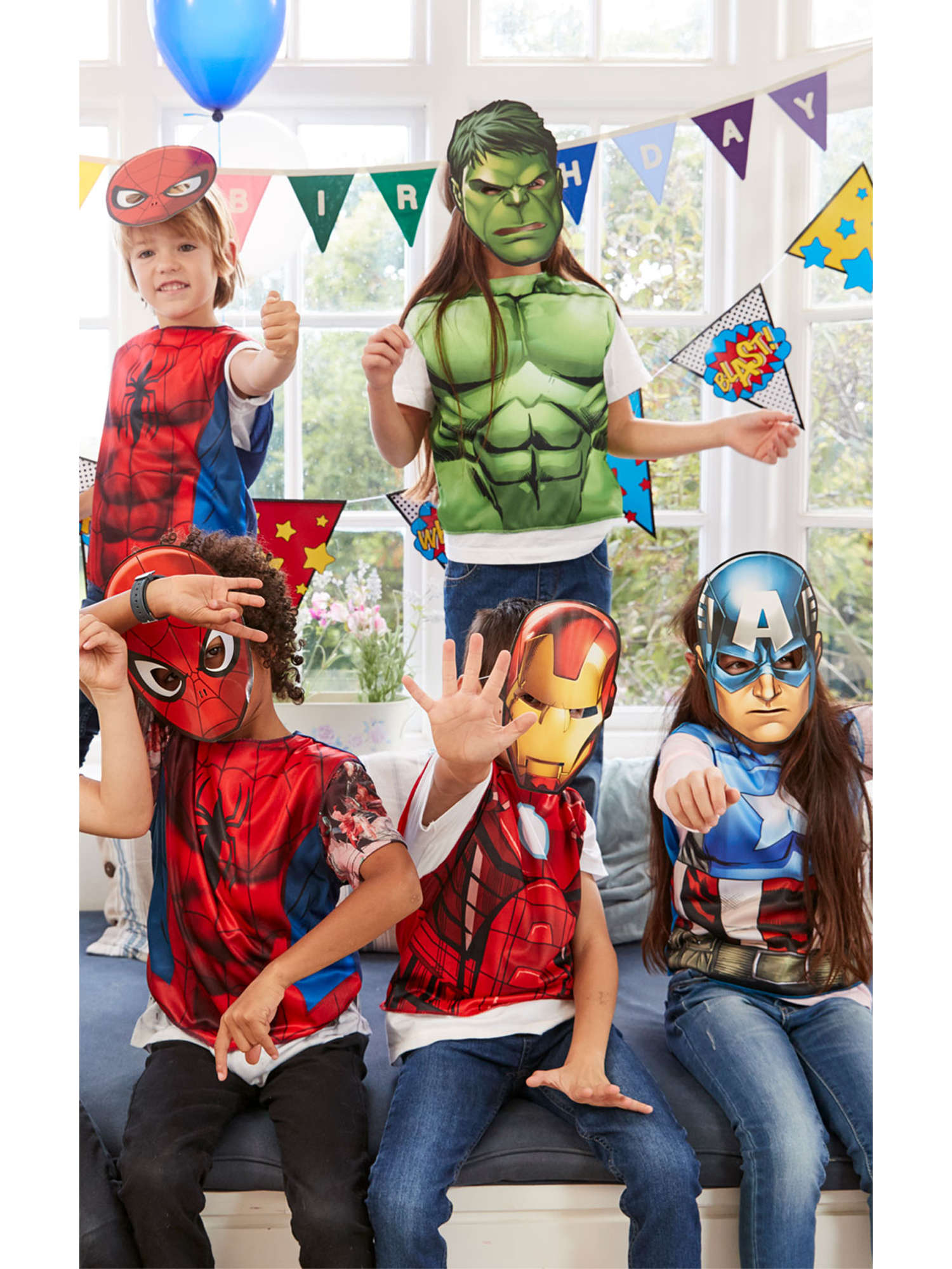 MARVEL PARTY PACK 36 PC'S