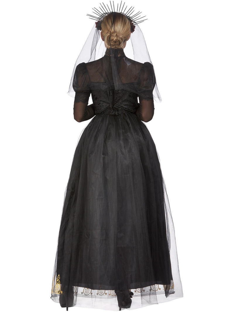 Deluxe DOTD Sacred Heart Bride Costume, Black 2