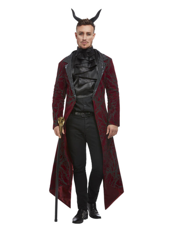 Deluxe Devil Costume, Red - 2