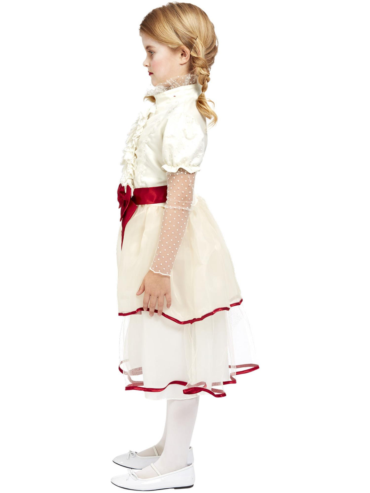 Porcelain Doll Costume, Cream 3