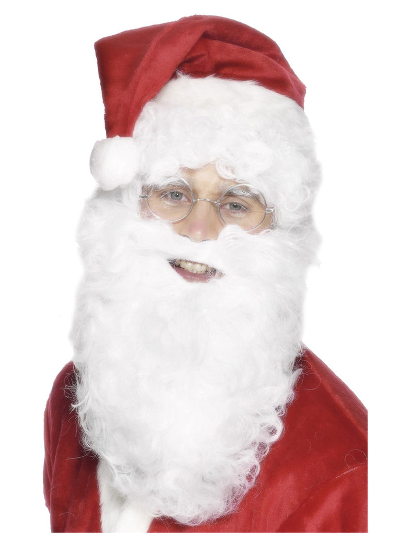 Santa Beard, White - 1