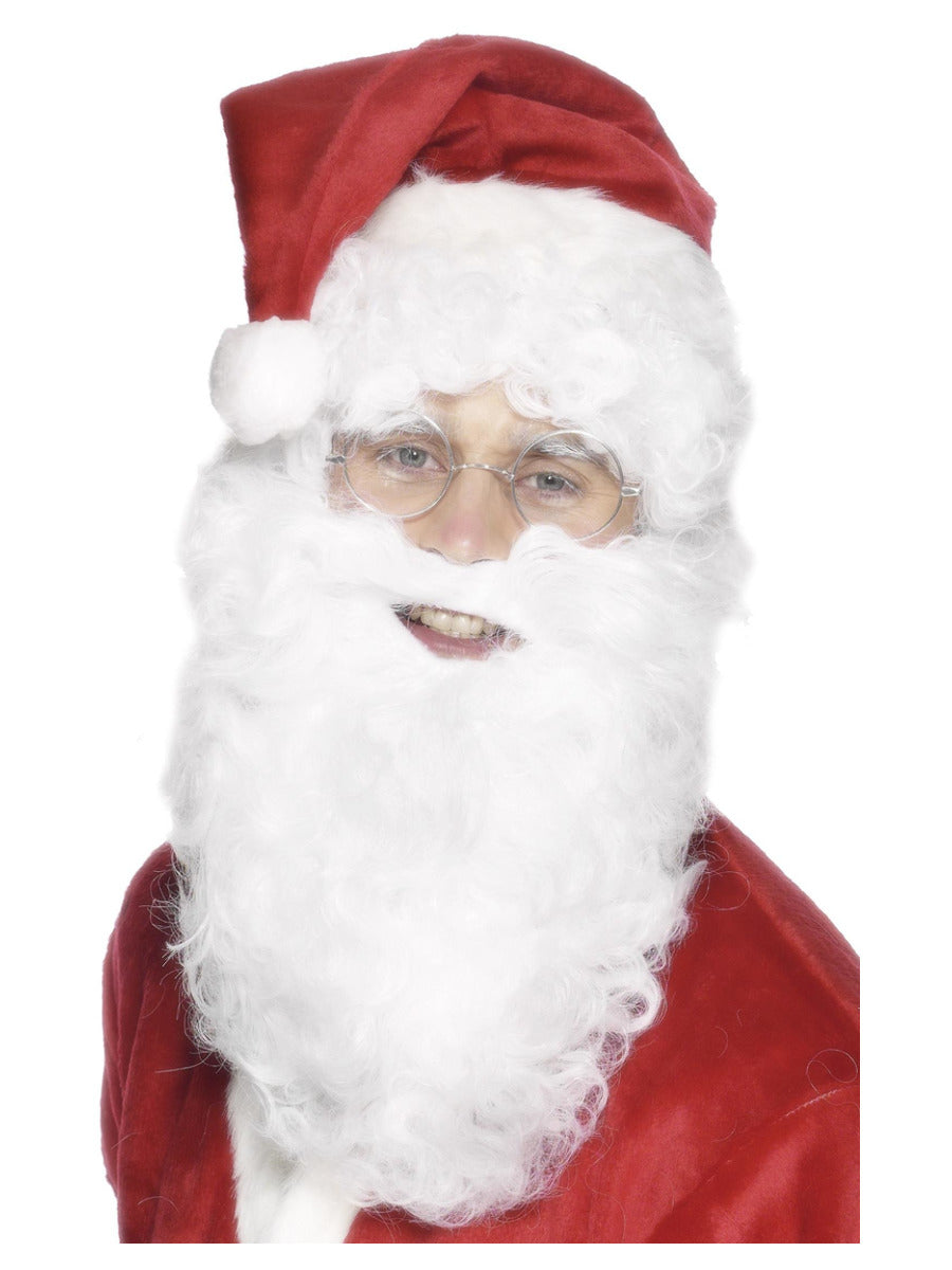 Santa Beard, White - 1