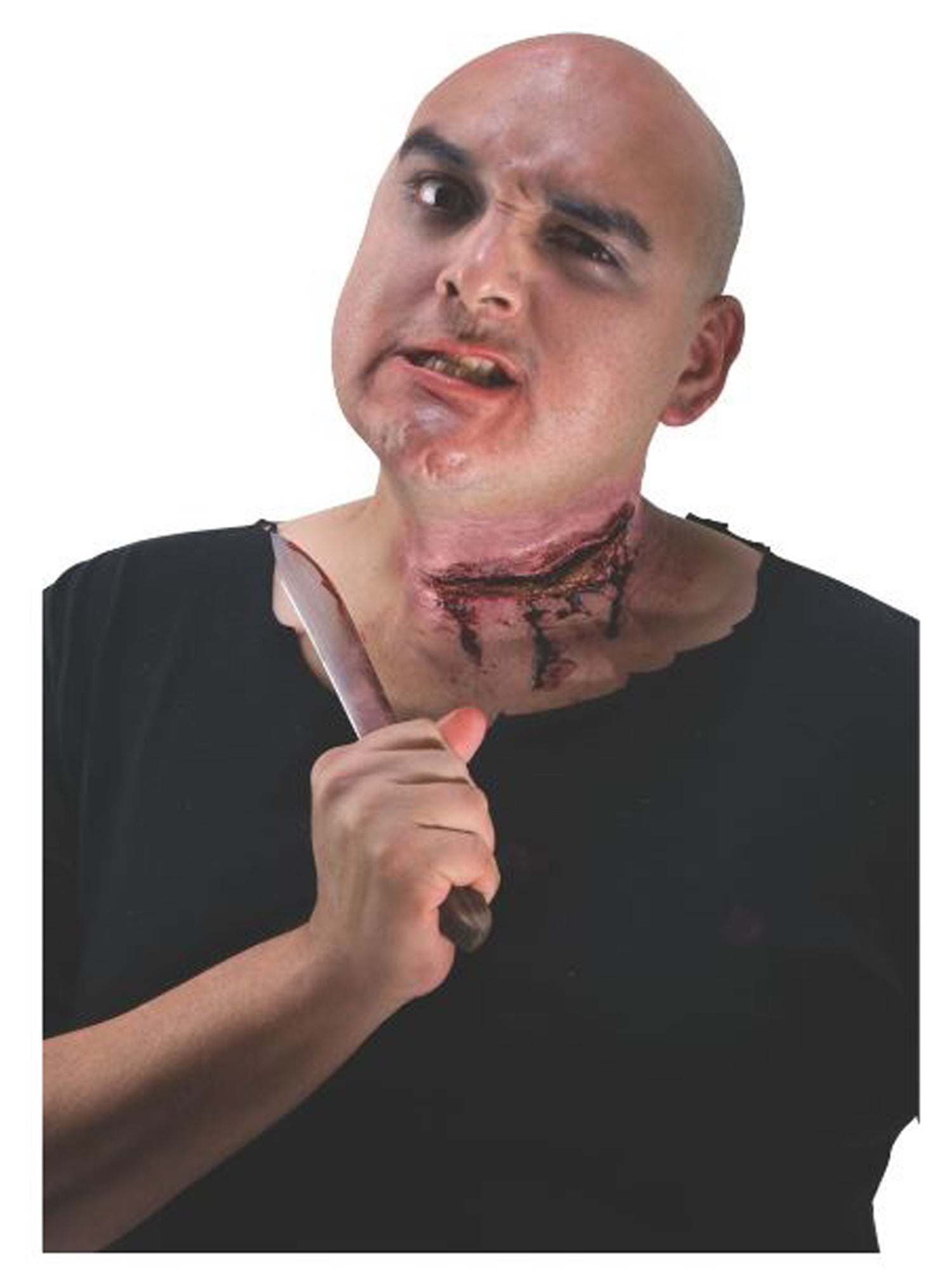 Slit Throat theatrical effect make up set