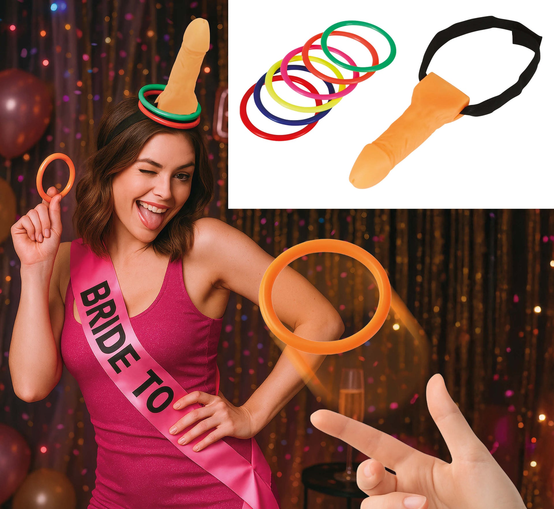 PENIS GAME WITH RINGS