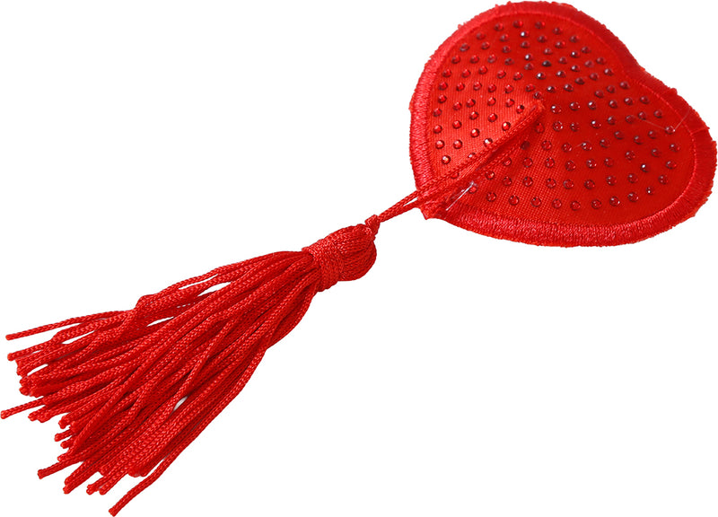 RED HEART NIPPLE PASTIES