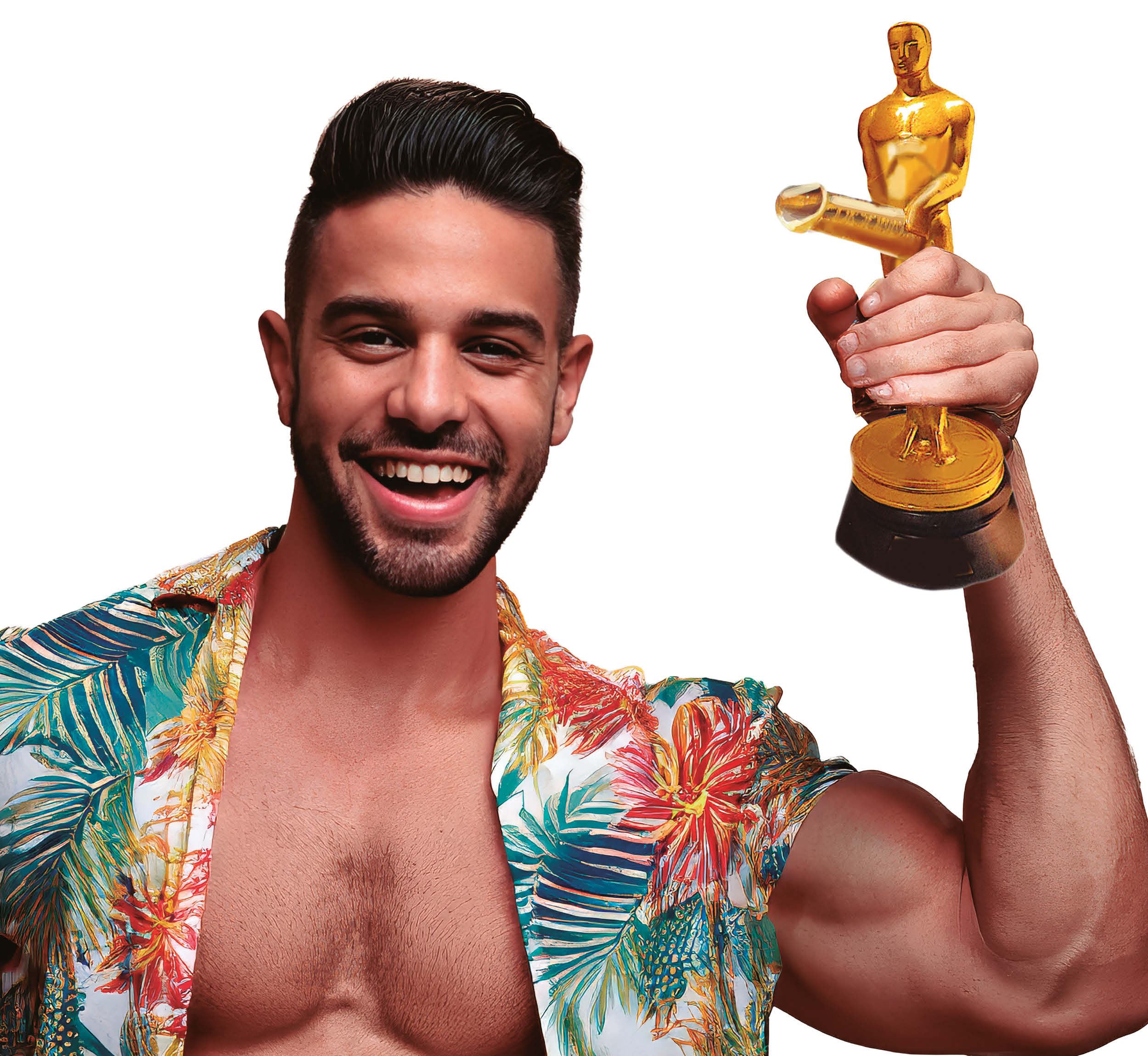 PRIZE STATUE WITH PENIS 20 CM