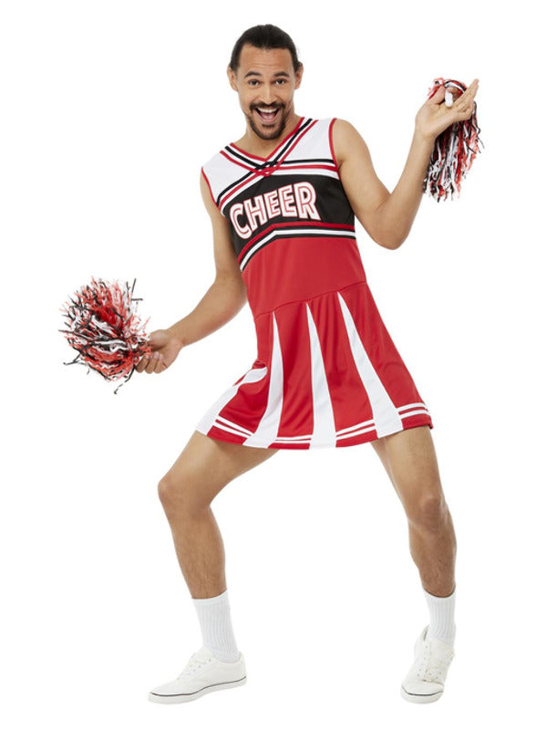 Give Me A...Cheerleader Costume, White & Red - 2