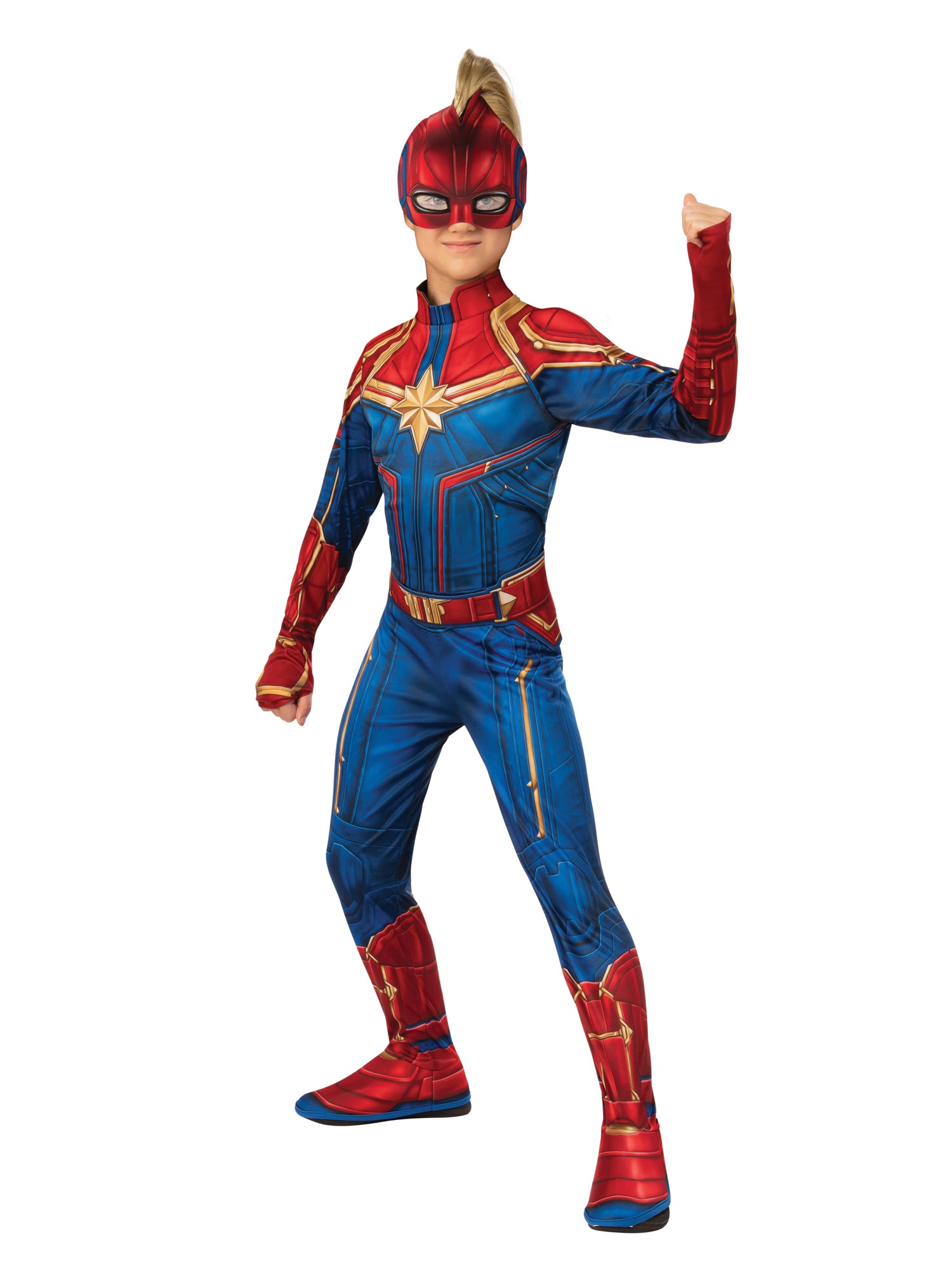 Captain Marvel Classic Hero Suit - Childrens