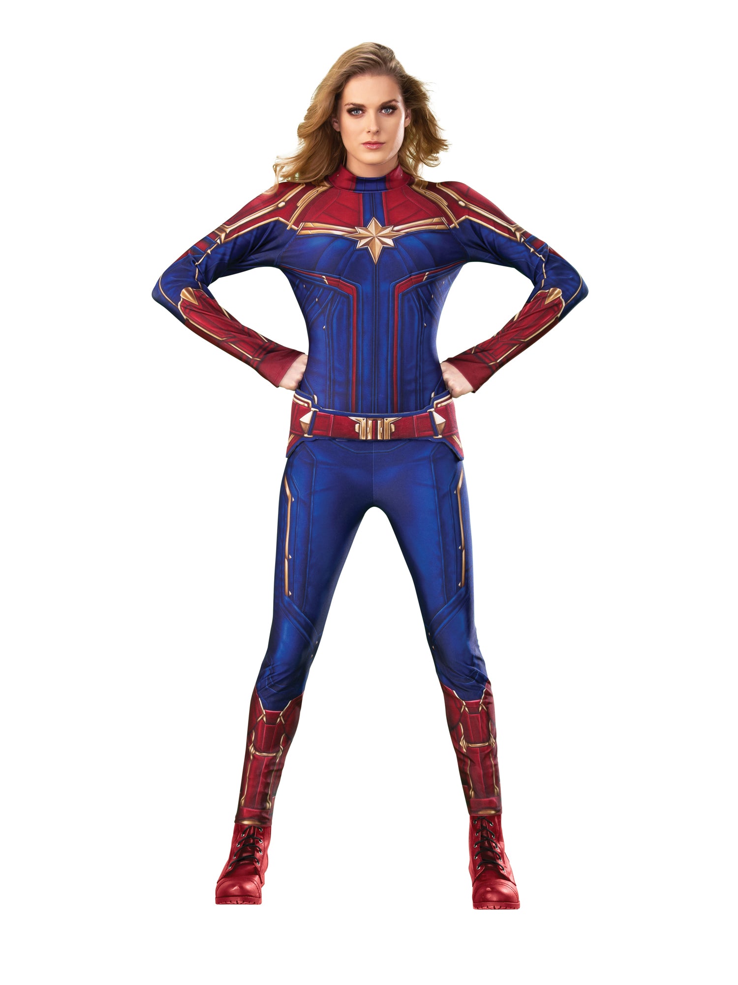 Captain Marvel Deluxe Costume - Womens