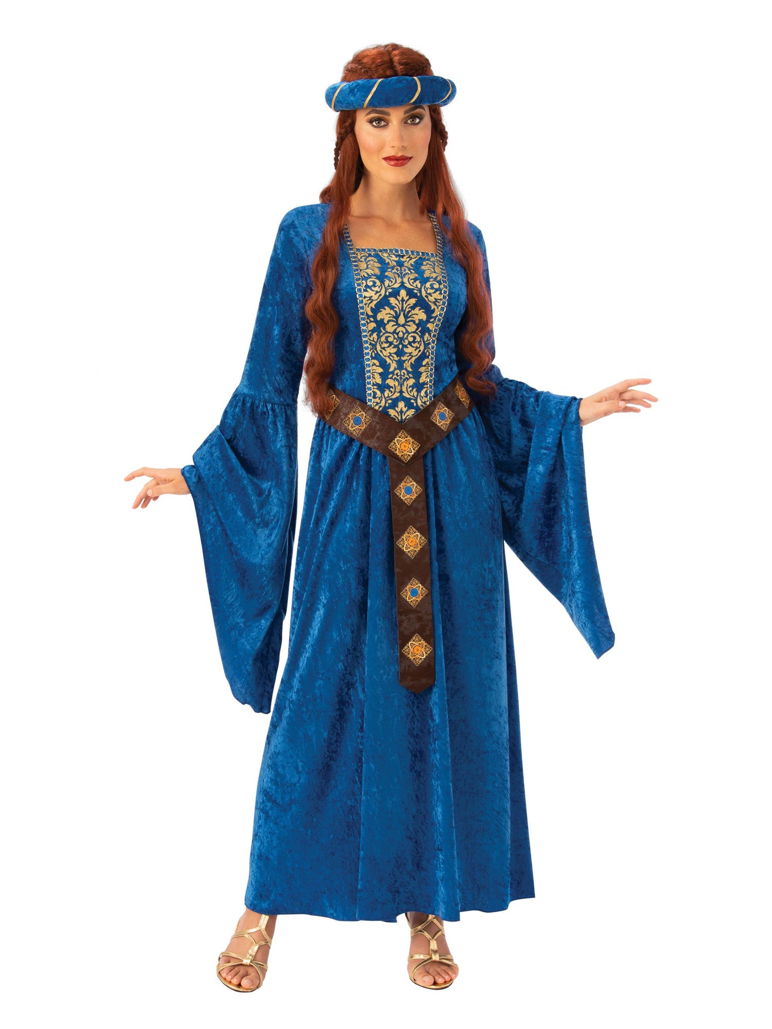 Medieval Maiden (Royal Blue) L Adult