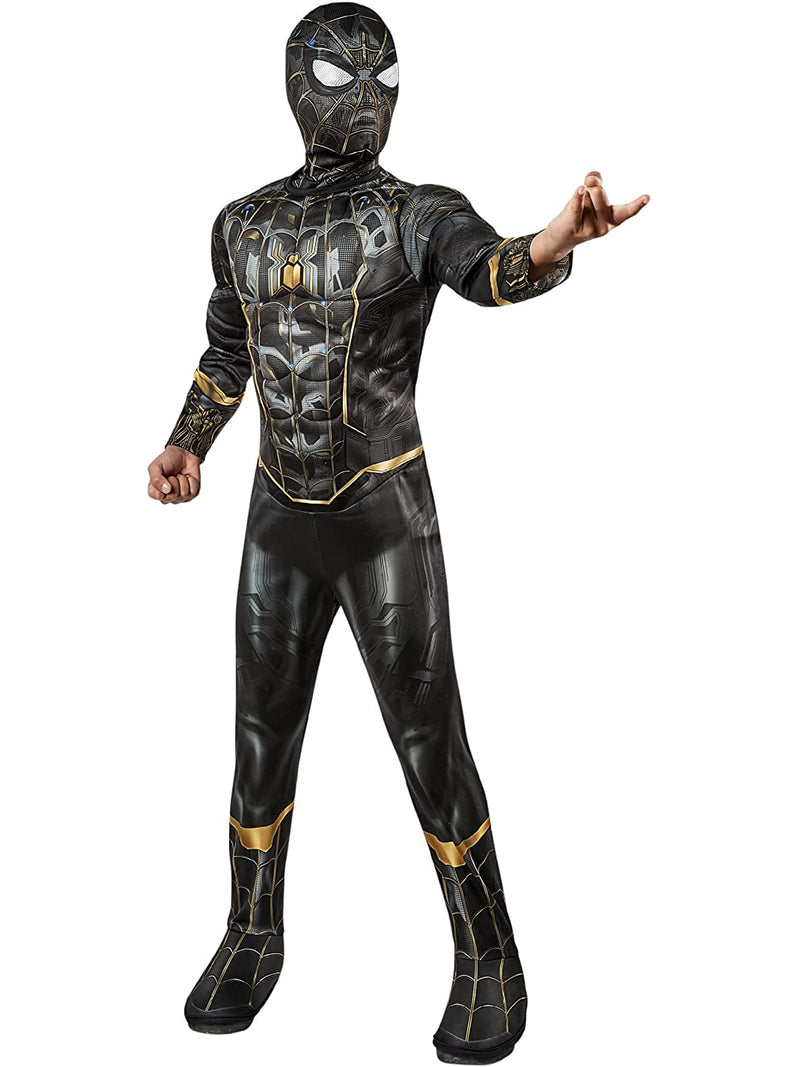 Deluxe Spider-Man Black And Gold Costume
